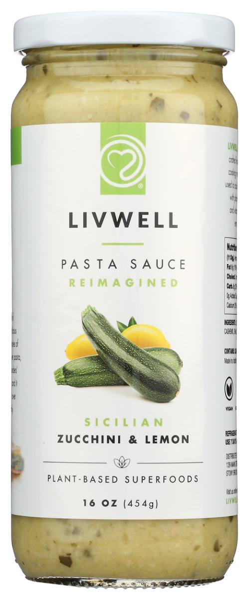 Picture of Livwell Foods KHCH02208372 16 oz Sicilian Zucchini & Lemon Sauce