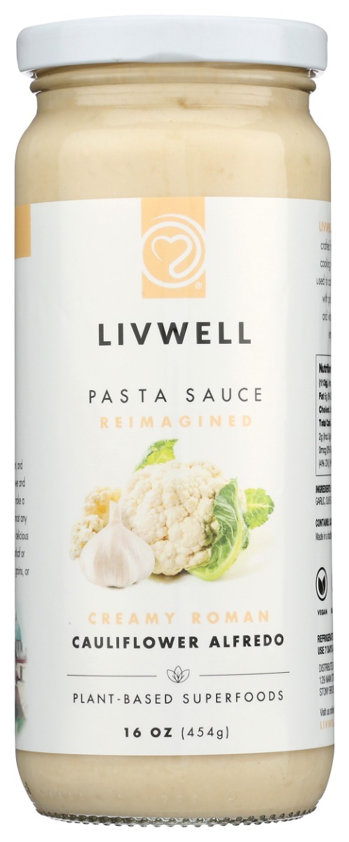 Picture of Livwell Foods KHCH02208374 16 oz Roman Cauliflower Alfredo Sauce