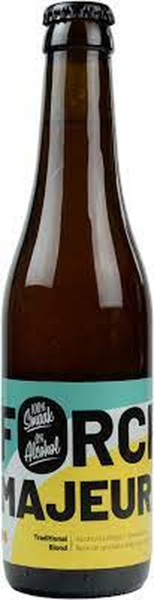 Picture of Force Majeure KHCH02200545 44.64 fl oz No Alcohol Traditional Blond Beer