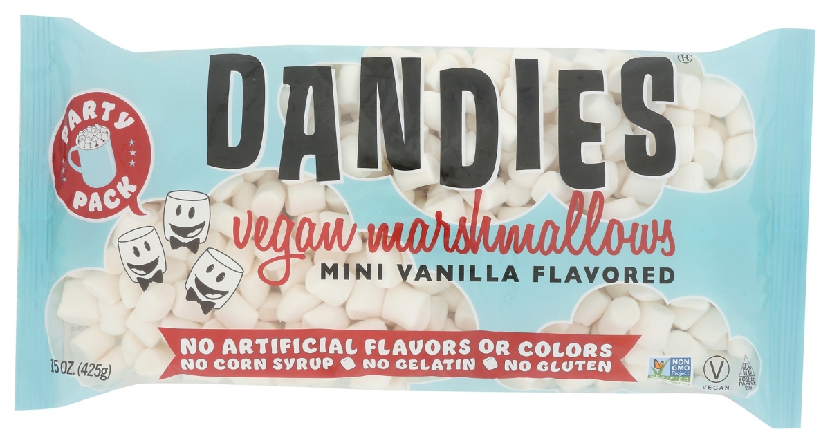 Picture of Dandies KHLV02205842 15 oz Vegan Marshmallows Mini Candy Party Pack