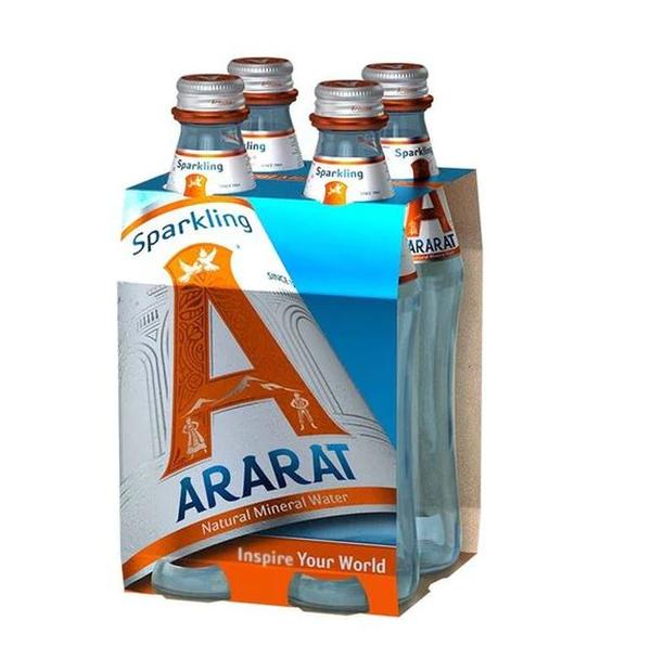 Picture of Ararat KHCH02209414 40 fl oz Sparkling Natural Mineral Water, Pack of 4