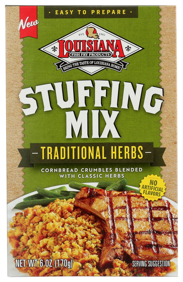 Picture of Louisiana Fish Fry KHRM02204408 6 oz Stuffing Traditional Herbs Mix