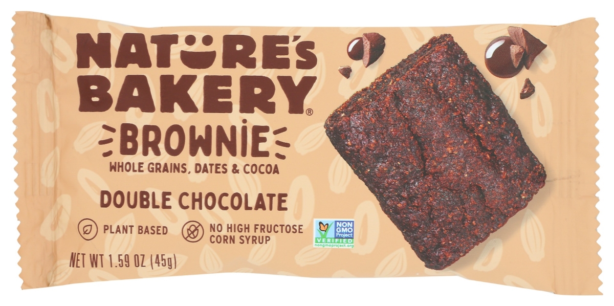 Picture of Natures Bakery KHRM02300800 1.59 oz Double Chocolate Brownie Bar