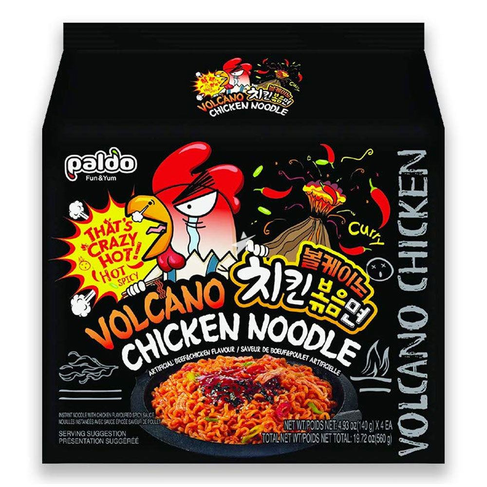 Picture of Paldo KHRM00399629 19.72 oz Volcano Instant Noodles - Pack of 4
