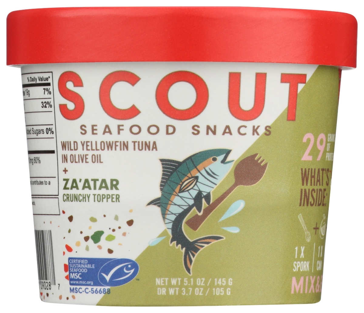 Picture of Scout KHCH02205993 5.1 oz Tuna Zaatar Snack Kit
