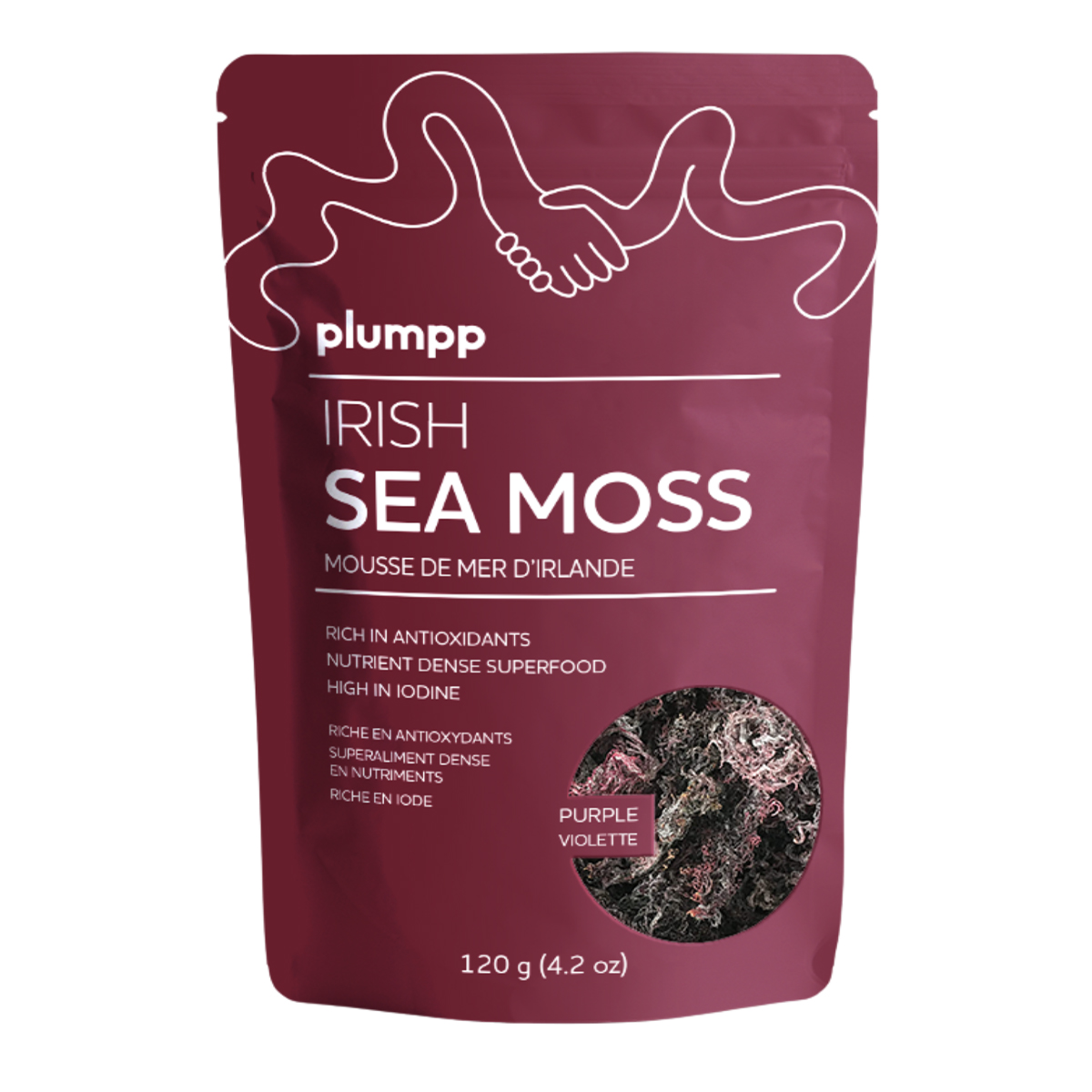 Picture of Plumpp KHCH02208580 4.2 oz Irish Sea Moss&#44; Purple