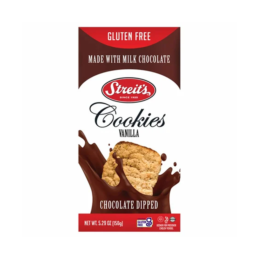 Picture of Streits KHRM00389299 5.29 oz Dipped Chocolate Vanilla Cookie