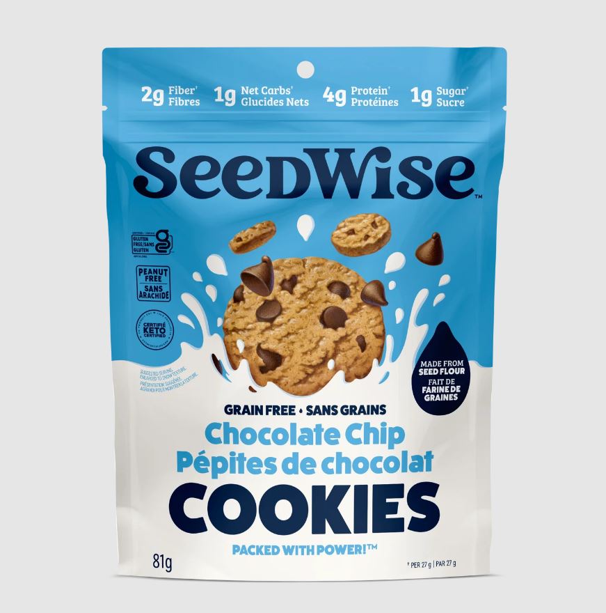 Picture of Seedwise KHCH02302874 2.85 oz Chocolate Chip Cookies