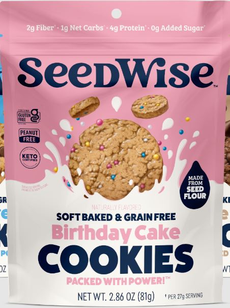Picture of Seedwise KHCH02302957 2.85 oz Birthday Cake Cookies