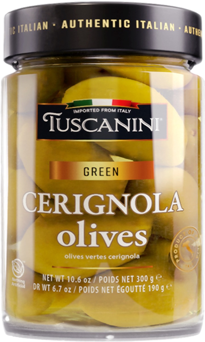 Picture of Tuscanini KHRM00390719 10.58 oz Green Cerignola Olives