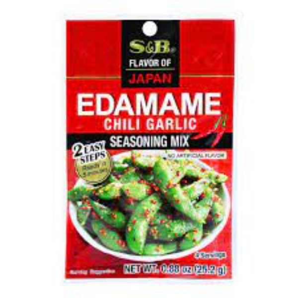 Picture of S & B KHRM00399098 0.88 oz Garlic Edamame Seasoning Mix