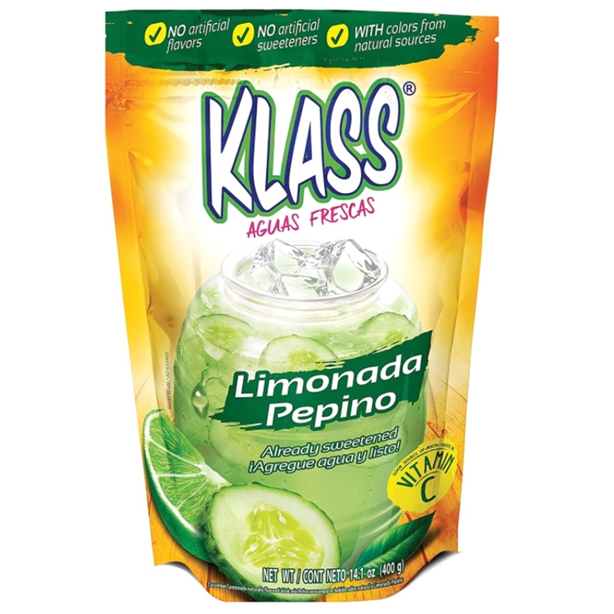 Picture of Klass KHRM00317999 14.1 oz Limonada Pepino Drink Mix