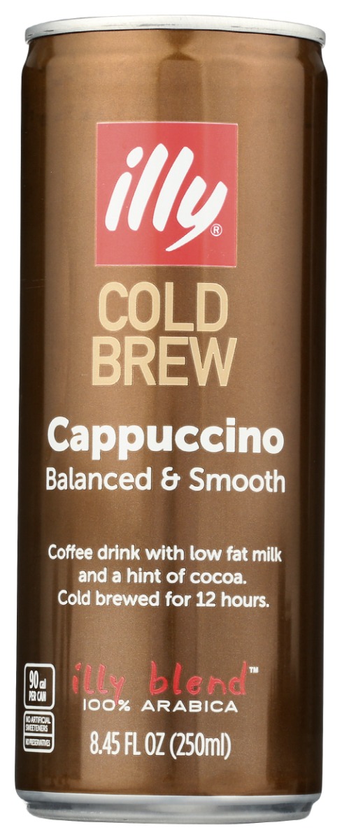 Picture of Illycaffe KHRM00393432 8.45 fl oz Cold Brew Cappuccino Coffee