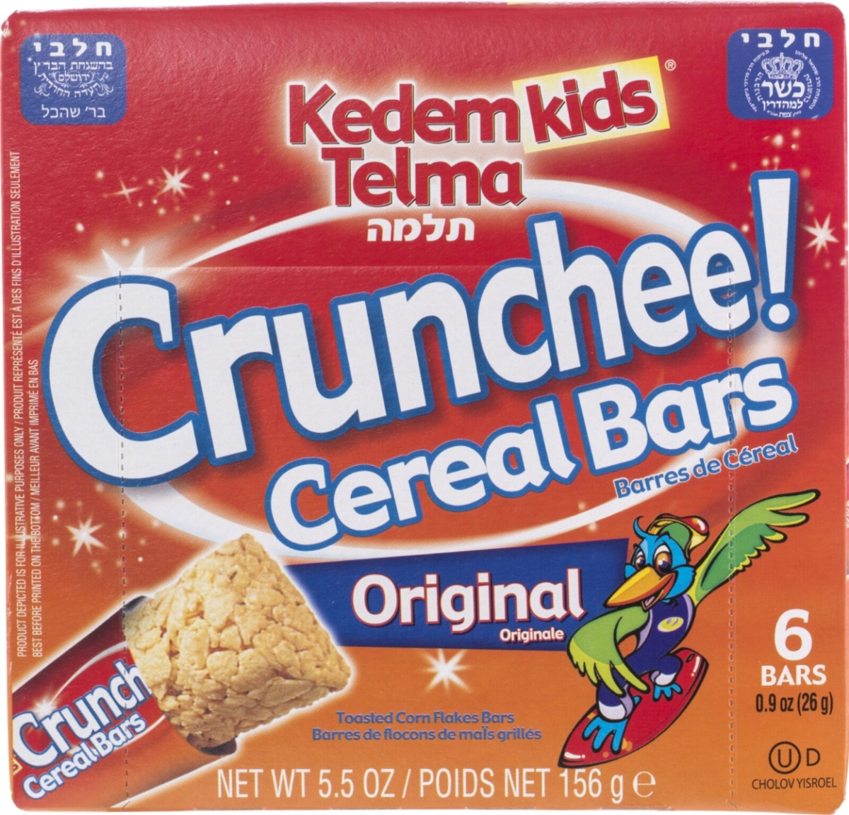 Picture of Kedem KHRM00345646 5.5 oz Original Kids Cereal Bar