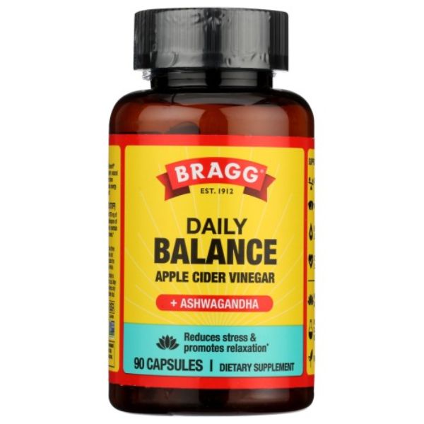 Picture of Bragg KHLV02208920 Daily Balance ACV Supplement - 90 Capsules