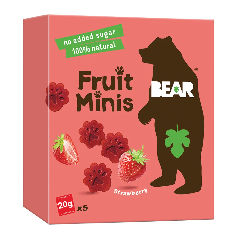 Picture of Bear Yoyo KHRM00381096 3.5 oz Strawberry Fruit Rolls