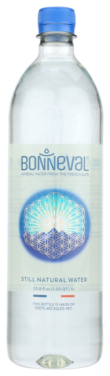 Picture of Bonneval KHRM02302549 33.8 fl oz Still Natural Mineral Water Bottle