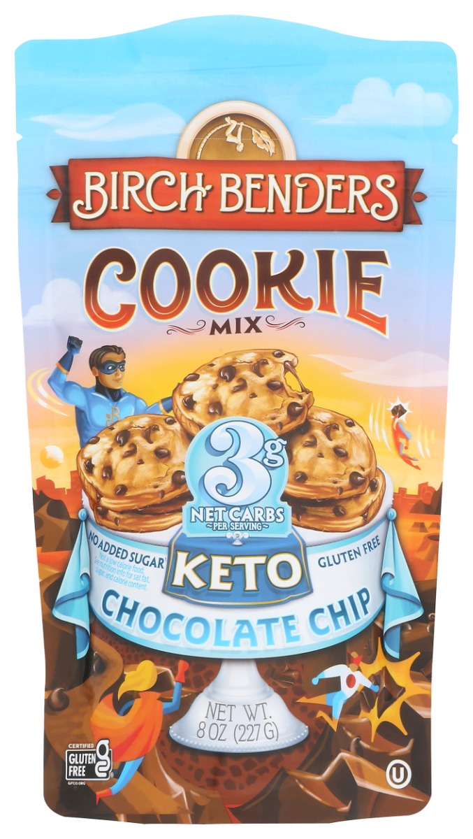 Picture of Birch Benders KHRM02207761 8 oz Keto Cho Chip Cookie Mix
