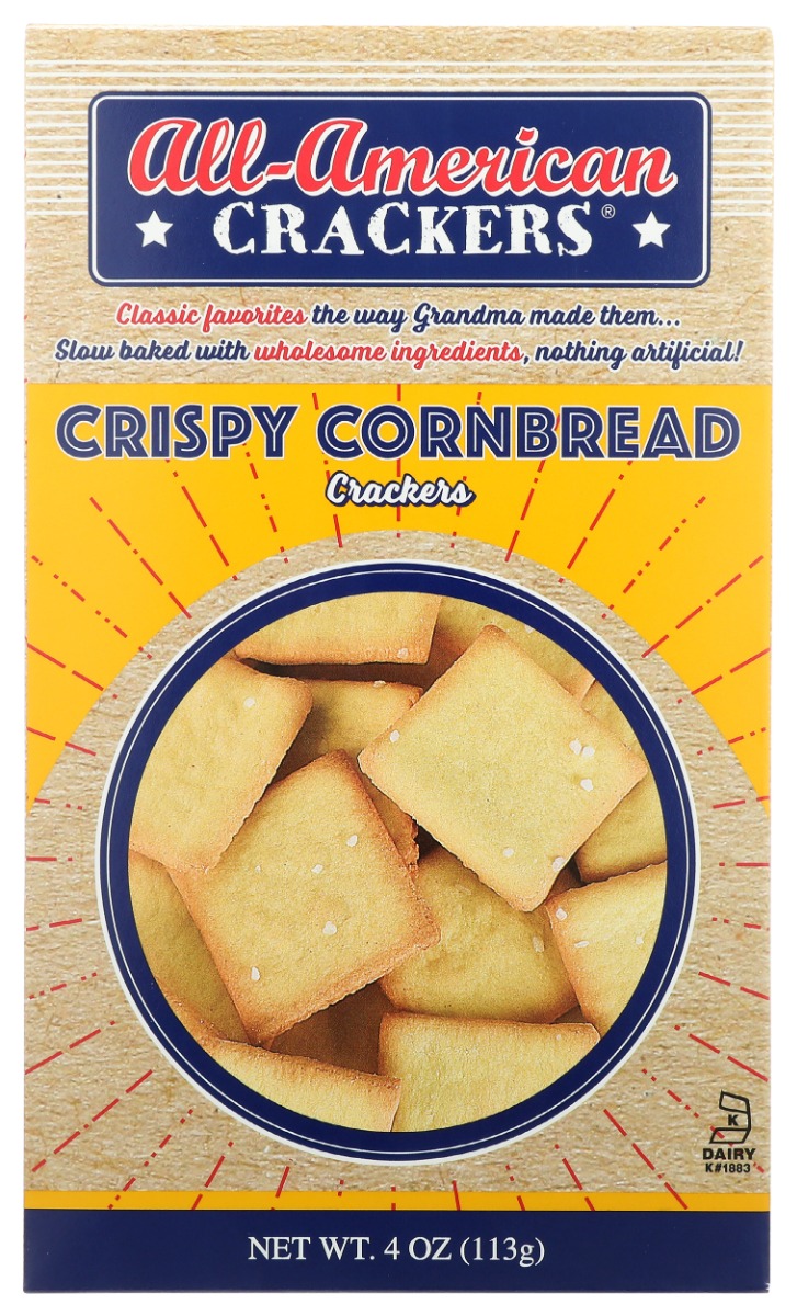 Picture of All American KHRM00359571 4 oz Crispy Cornbread Crackers