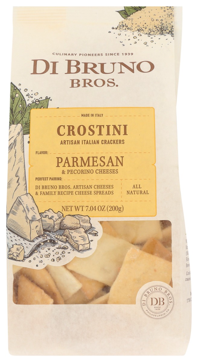 Picture of Dibruno KHLV00407951 7.04 oz Crostini Parm Pecorino Crisps Crackers