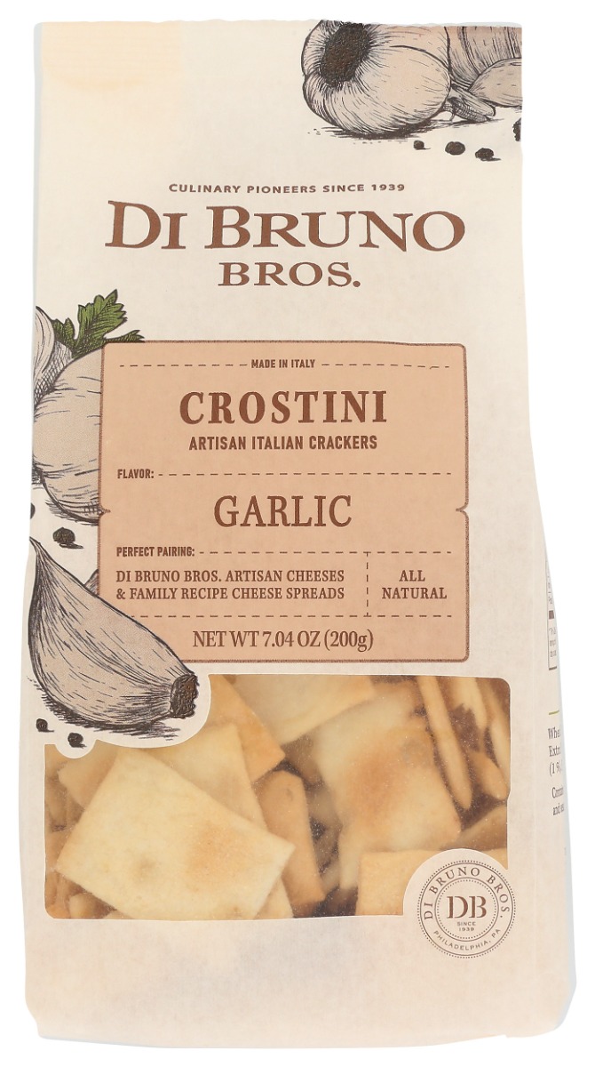 Picture of Dibruno KHLV00407954 7.04 oz Crostini Garlic Crisps Crackers