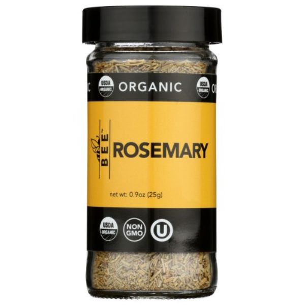 Picture of Bee Spices KHRM02306043 0.9 oz Organic Rosemary Spices