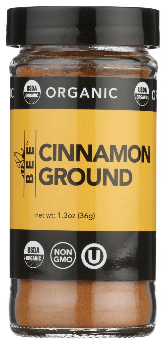 Picture of Bee Spices KHRM02305736 1.3 oz Organic Cinnamon Ground Spices