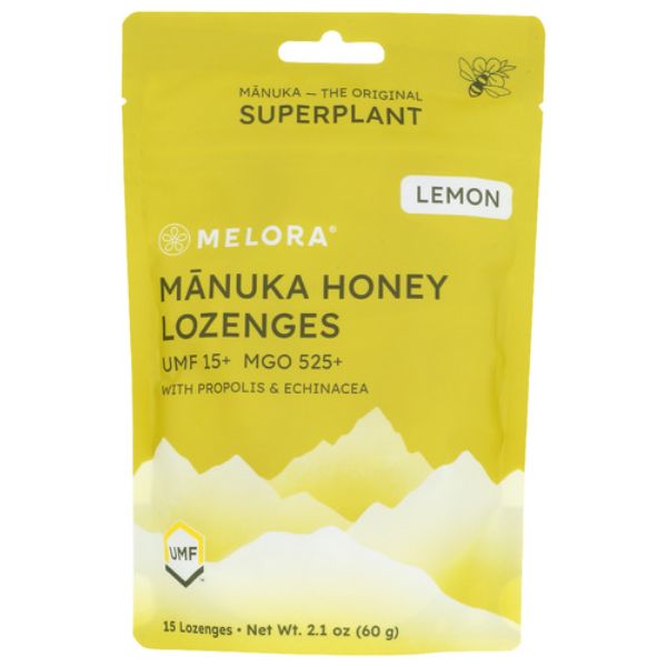 Picture of Melora KHCH02301787 2.1 oz Lemon Manuka Honey Lozenges Vitamins
