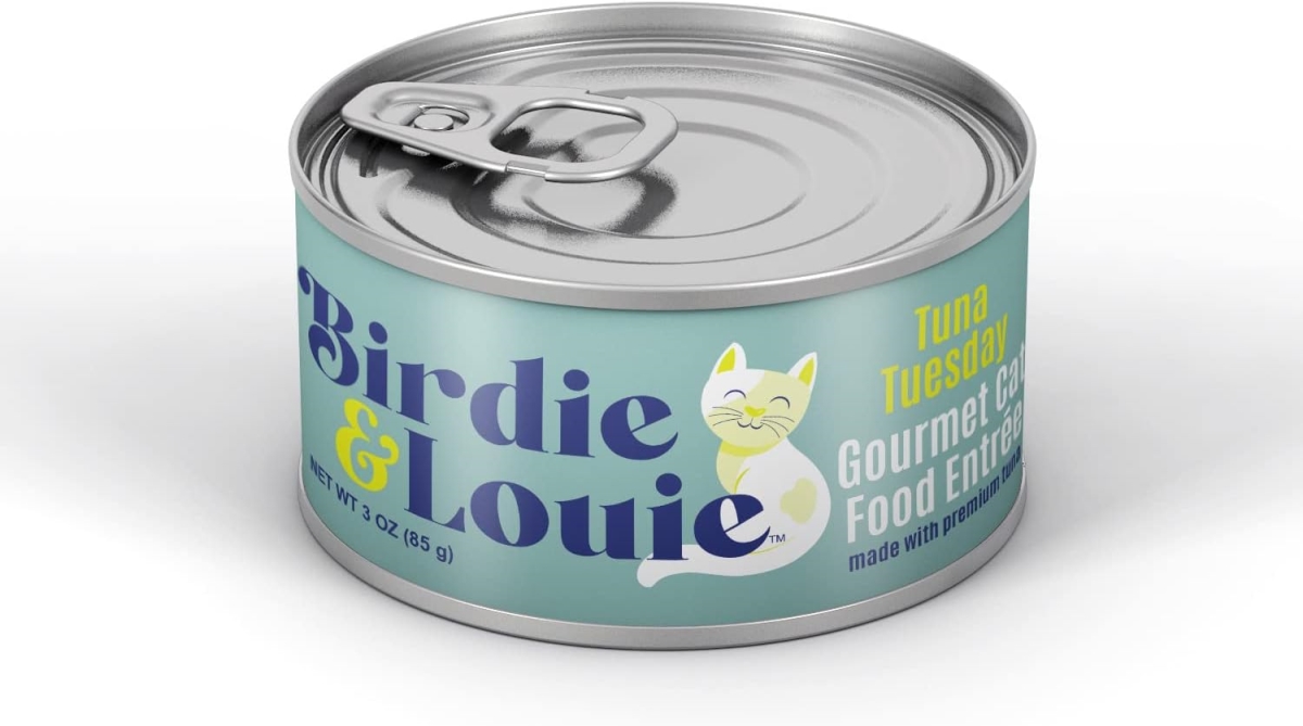 Picture of Birdie & Louie KHRM02301323 3 oz Tuna Tuesday Wet Gourmet Entrees Cat Food