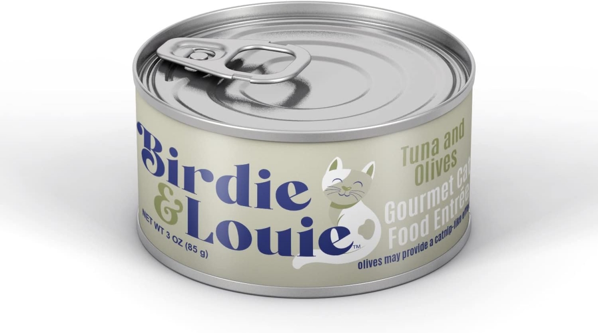 Picture of Birdie & Louie KHRM02301346 3 oz Tuna & Olives Gourmet Entrees Wet Cat Food