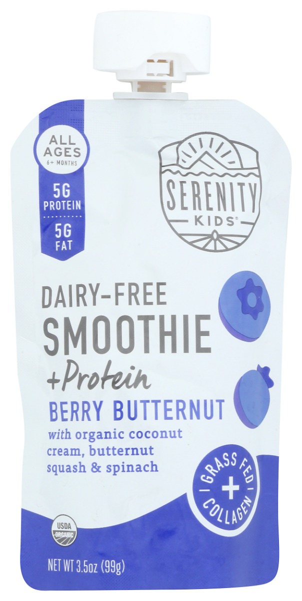 Picture of Serenity Kids KHLV02207266 3.5 oz Smoothie Berry Butternut Baby Food