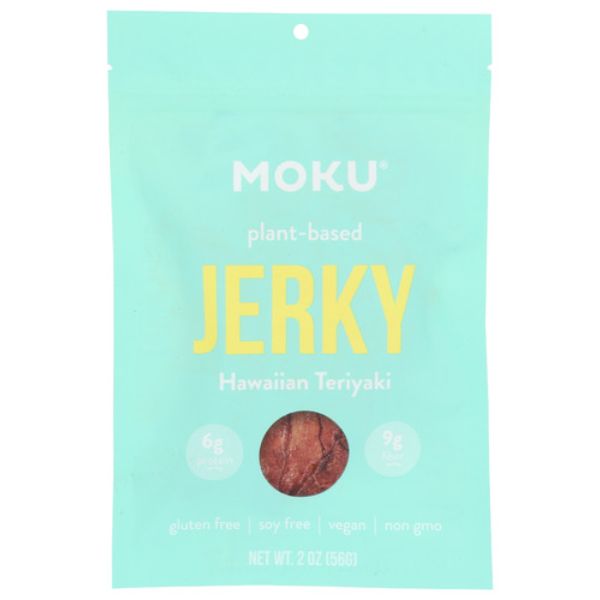Picture of Moku Foods KHCH00407949 2 oz Hawaiian Teriyaki Mushroom Jerky Food