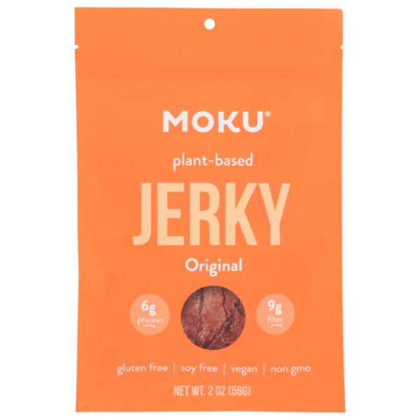 Picture of Moku Foods KHCH00407950 2 oz Original Plant Based Jerky Seafood