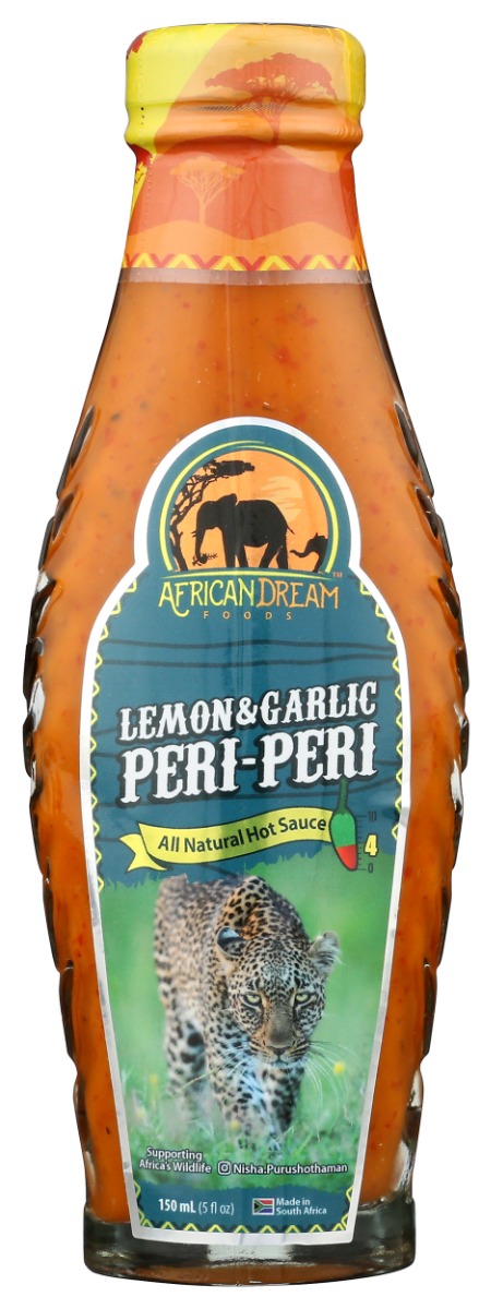 Picture of African Dream Foods KHCH00407275 5 fl oz Lemon & Garlic Peri Peri Sauce