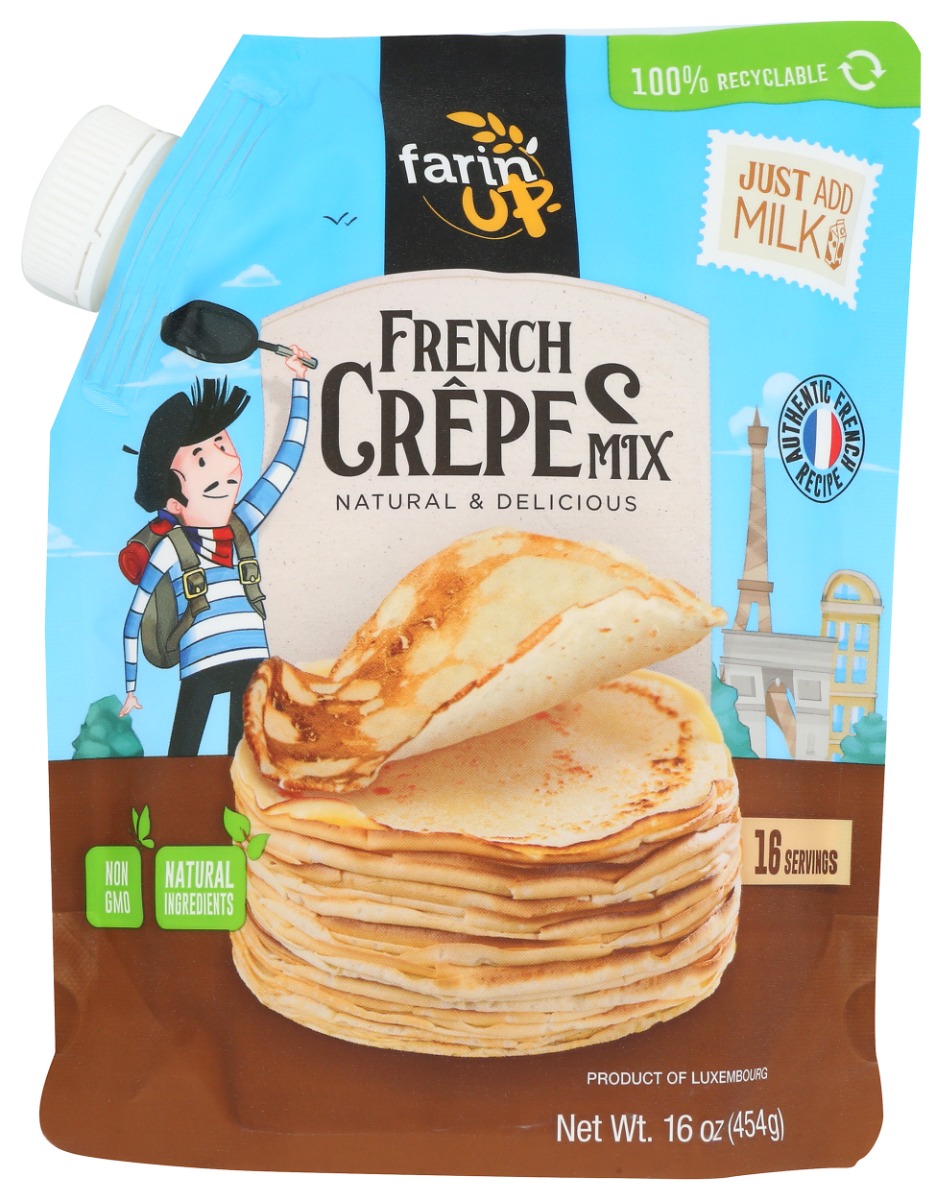 Picture of Farinup KHRM00390076 16 oz French Crepes Mix Food