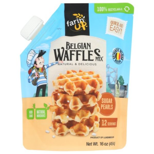 Picture of Farinup KHRM00390081 16 oz Belgian Waffle Mix