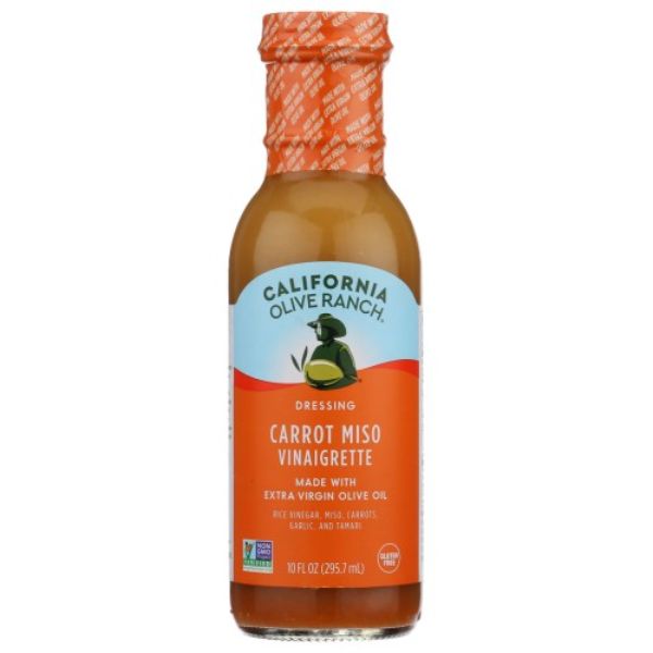 Picture of California Olive Ranch KHRM02208149 10 fl oz Carrot Miso Vinaigrette Salad Dressing