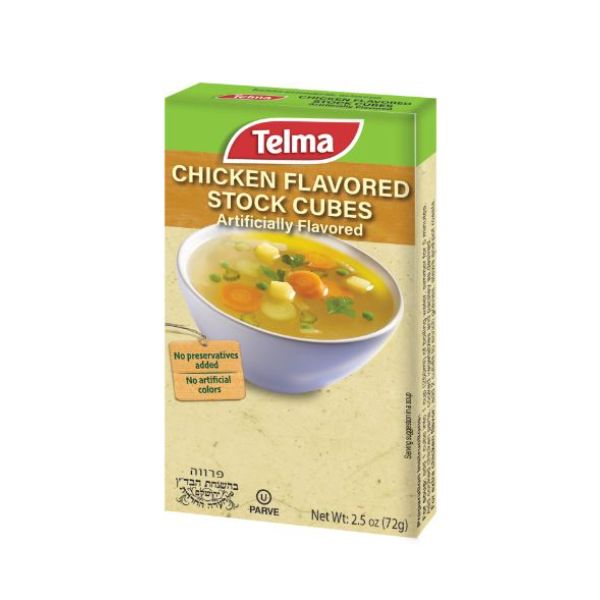 Picture of Telma KHRM02202110 2.5 oz Chicken Flavored Stock Cubes Soup
