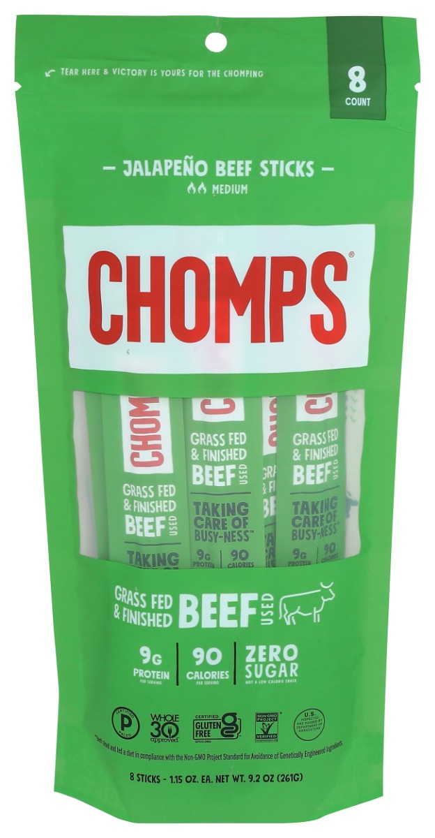 Picture of Chomps KHCH02207533 9.2 oz Sticks Jalapeno Beef Seafood