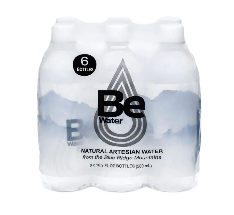 Picture of Be Water KHRM02202491 101.4 fl oz Artesian Spring Water - Pack of 6