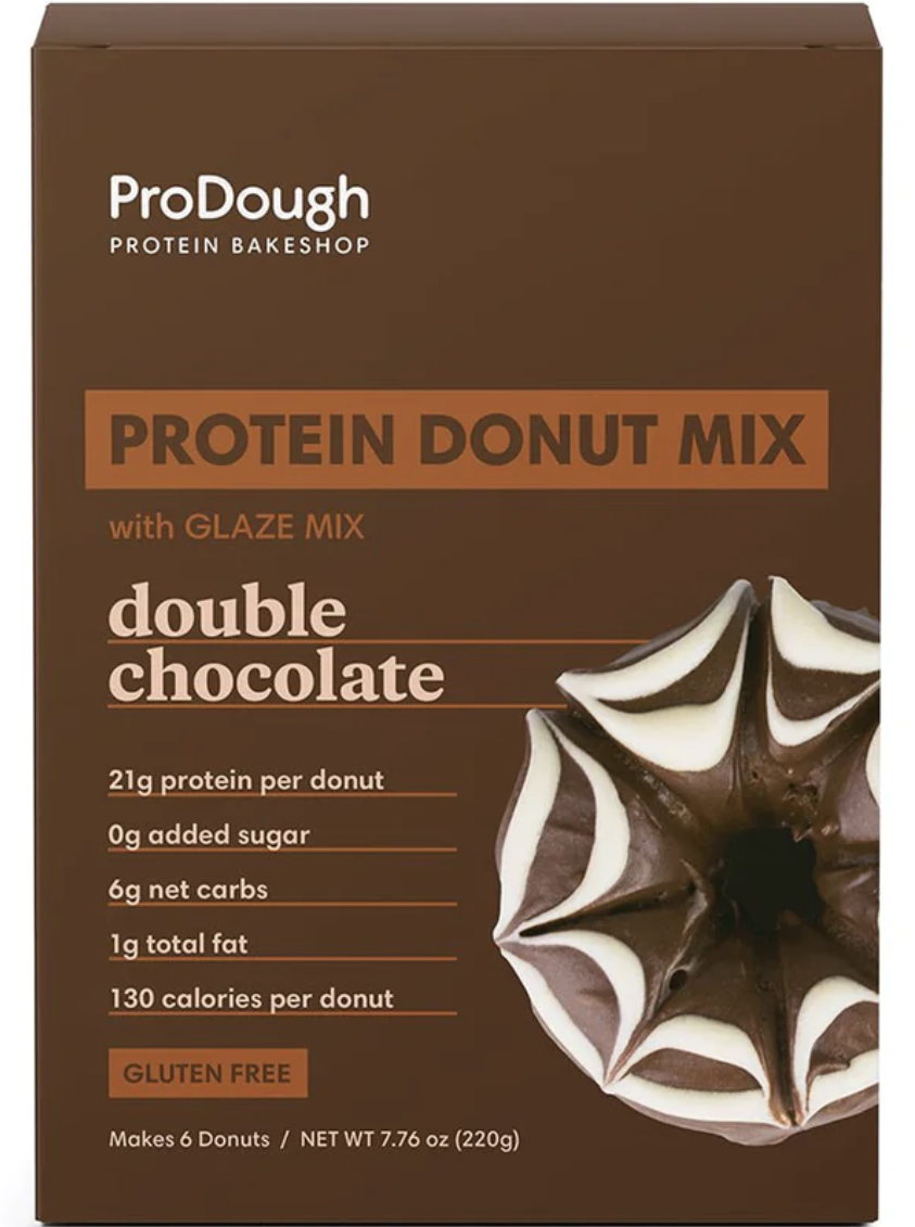 Picture of Prodough Bakery KHRM02301158 7.76 oz Protein Double Chocolate Protein Donut Mix