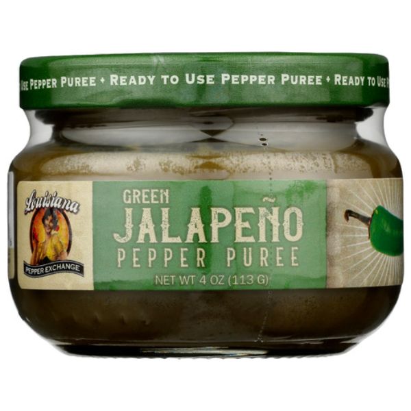Picture of Louisiana Pepper Exchange KHRM02204858 4 oz Green Jalapeno Pepper Puree Spices