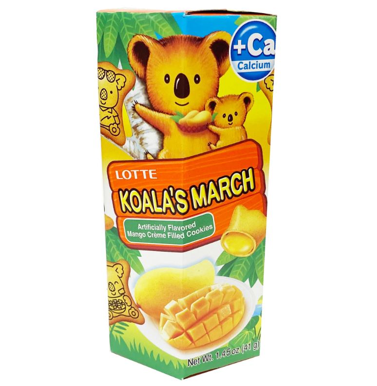Picture of Lotte KHRM00399096 1.45 oz Koalas March Mango Cookies