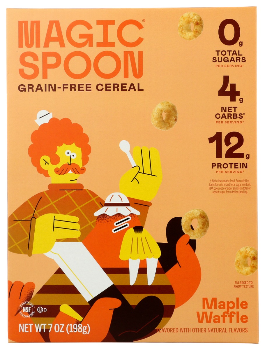 Picture of Magic Spoon KHRM02202817 7 oz Maple Waffle Cereal Food