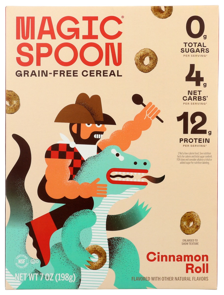 Picture of Magic Spoon KHRM02202816 7 oz Cinnamon Roll Cereal Food