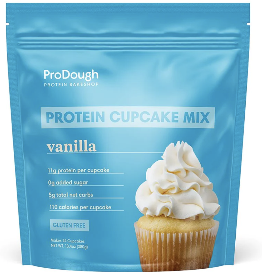 Picture of Prodough Bakery KHRM02301169 13.4 oz Protein Vanilla Cupcake