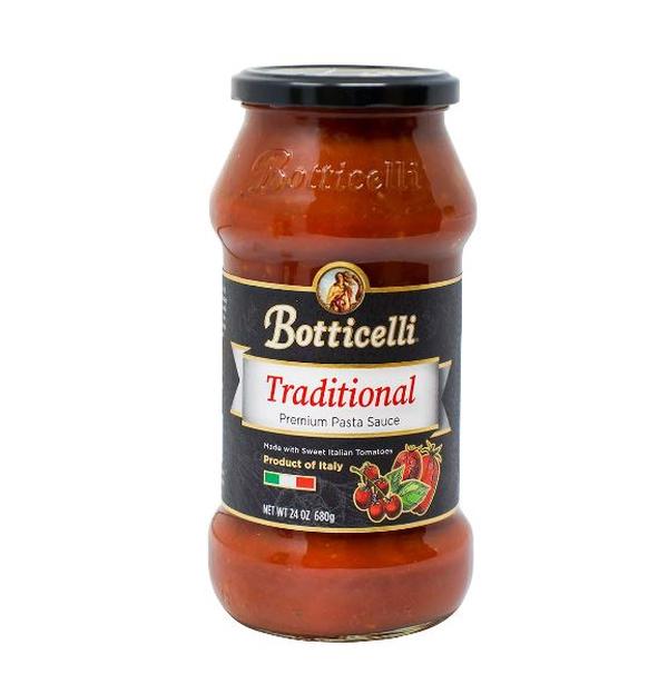 Picture of Botticelli Foods KHRM00396822 24 oz Traditional Pasta Sauce