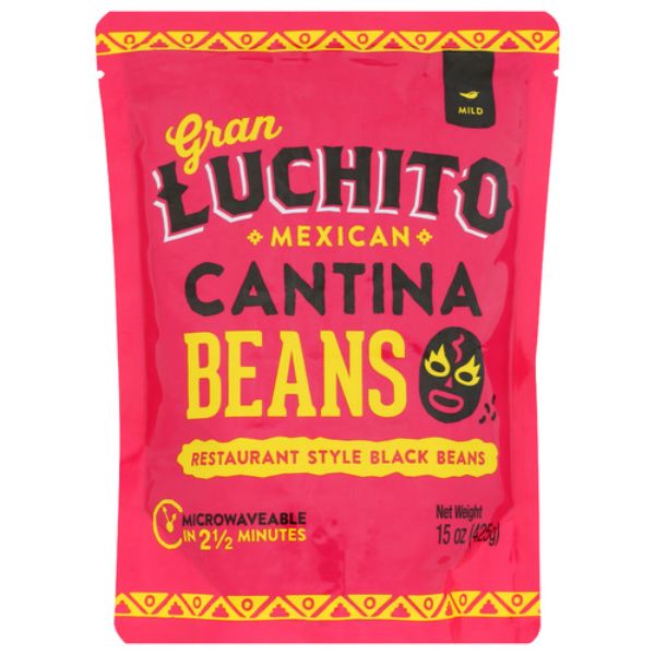 Picture of Gran Luchito KHCH02302242 15 oz Black Cantina Mex Beans