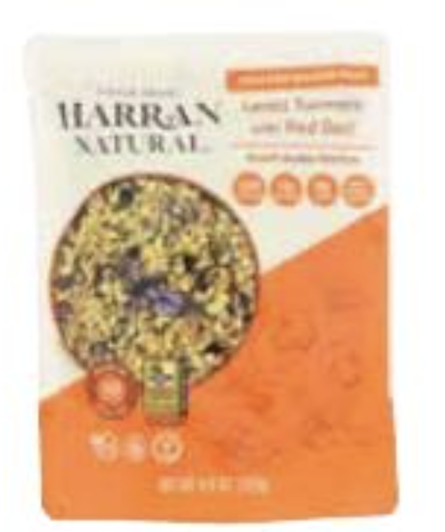 Picture of Harran Natural KHRM02302785 6.6 oz Cracked Bulgur Lemon Turmeric with Red Basil Pilaf