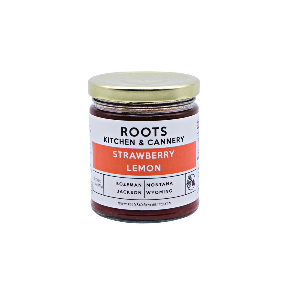 Picture of Roots Kitchen & Cannery KHCH02301064 9.5 oz Strawberry Lemon Jam